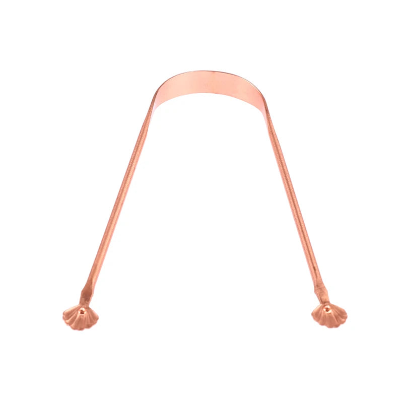 Raspador de lengua 100% cobre