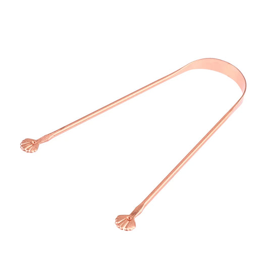 Raspador de lengua 100% cobre