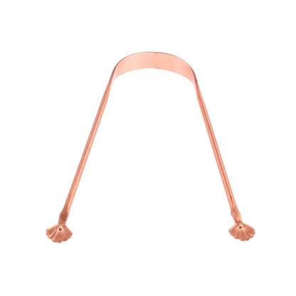 Raspador de lengua 100% cobre
