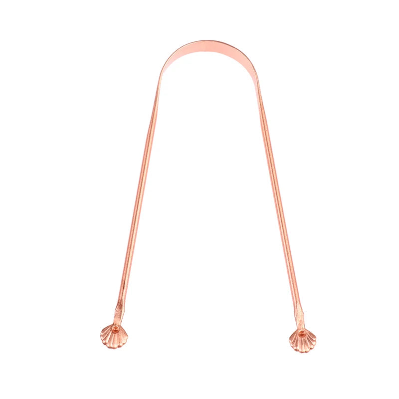 Raspador de lengua 100% cobre