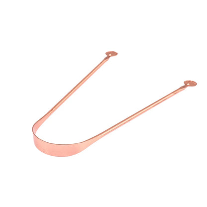 Raspador de lengua 100% cobre